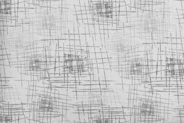 Obraz premium Grey light background with abstract geometric pattern of lines surface design