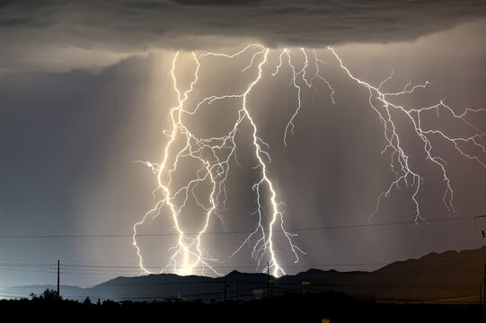 Arizona Monsoon Lightning 2010a - Powered by Adobe