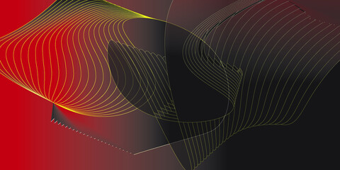 black and red abstract background vector