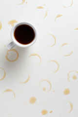Coffee and stains