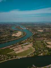 Fototapeta premium Aerial view of Avignon Cathedral. Avignon, Provence, France
