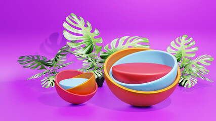 easter eggs and flowers