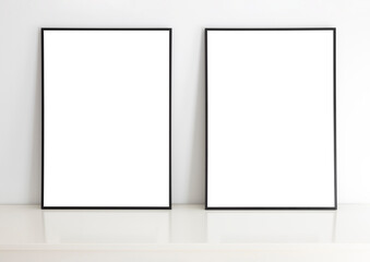  mock up frames with reflection