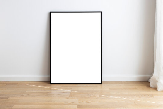 Mock up frame in room