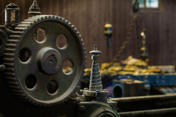 Talleres de la Trochita en El Maiten, Chubut, Patagonia Argentina.