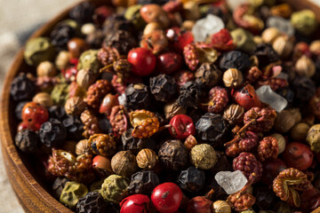 Raw Dry Organic Sichuan Peppercorn Mix