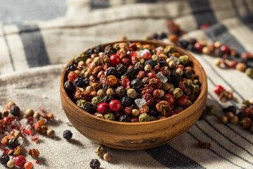 Raw Dry Organic Sichuan Peppercorn Mix