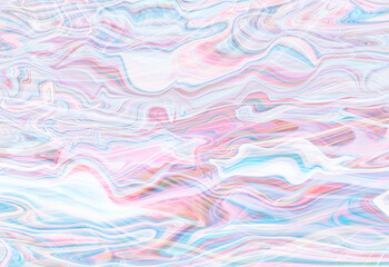 Abstract multicolored gradient background in pastel colors.