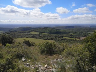 Naklejka premium montagne