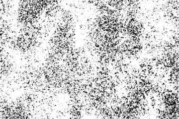 Grunge Black And White Urban. Dark Messy Dust Overlay Distress Background. Easy To Create Abstract Dotted, Scratched, Vintage Effect With Noise And Grain.Grunge Texture Vector
