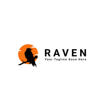 Raven Logo Design 