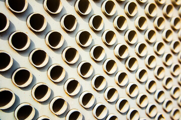 Duct openings for tower crane motor cooling fans