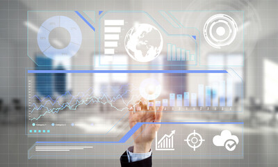 Concept of using modern technologies for business globalization and networking