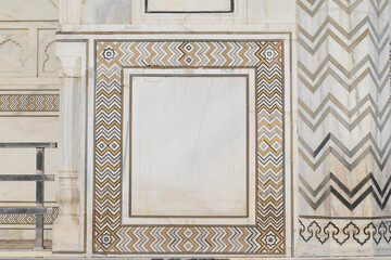 marble of taj mahal.