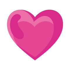 Isolated heart icon