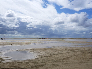 Der weitl&auml;ufige Sonderstrand auf der Insel R&ouml;m&ouml; in D&auml;nemark