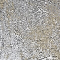 Faux Concrete Textured Wallpaper in Beige and Metallic Silver