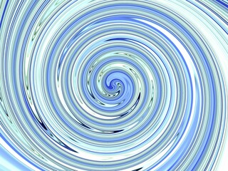 Swirl in the colors of snow and ice