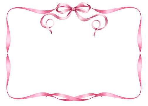 pink ribbon border png