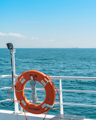 life buoy on boat