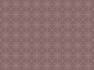 Geometric background from flowers red. Uniform pattern background.