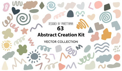 Pastel Abstract Creation Kit for Nursery