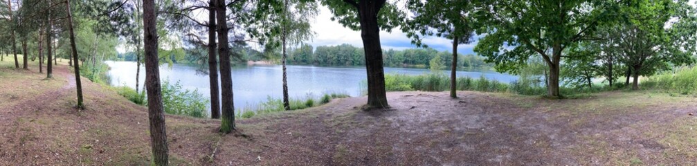 Flüggenhofsee in Munster in der Lüneburger Heide