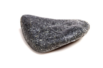 Macro mineral stone Biotite a white background