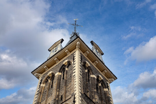 The Barbaratoren in Gouda, Zuid-Holland province, The Netherlands
