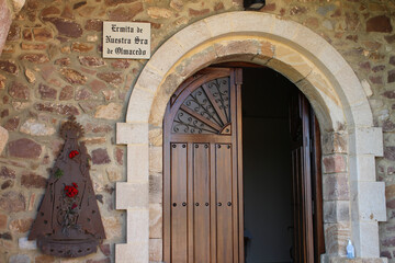 Hermitage of the Virgin of Olmacedo in &Oacute;lvega (Soria)