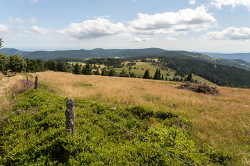 Fototapeta na wymiar Panorama sur les collines