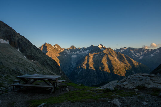 Ecrins afternoon views