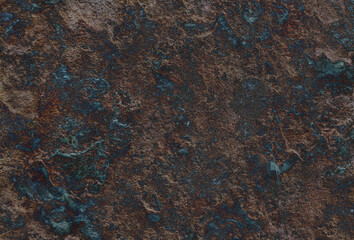 錆の入った風化した石壁