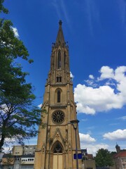 A church tower type in France near Metz