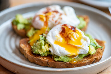Toast and Poached Eggs