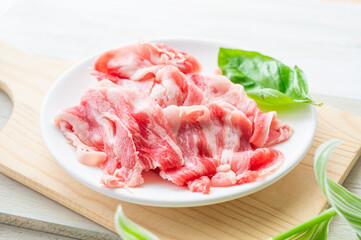 牛の薄切り肉