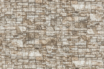 Stone pattern old tile abstract wall surface texture background