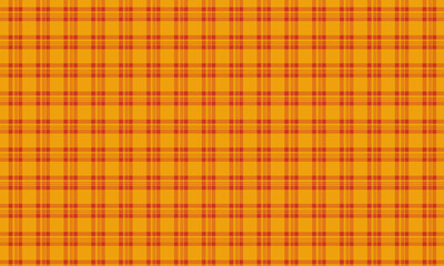 Orange and Reds Autumn Plaid