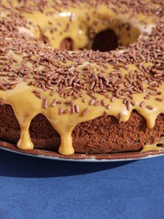 Karamell-Schokoladen-Kuchen