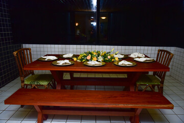 interior of a restaurant