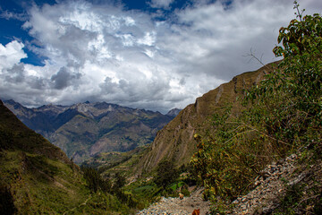 landscape with clouds