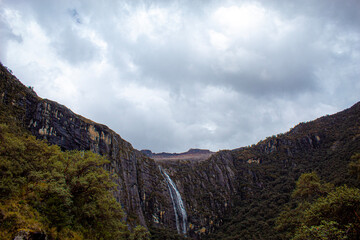 clouds over the mountains