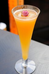 Peach and rose Bellini
