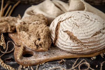 Crusty Fresh Homemade Rye Bread
