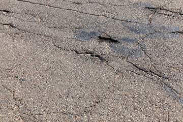 paved road for traffic and people