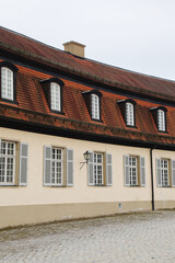 Windows in Solitude palace, Stuttgart, Germany