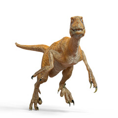 deinonychus is running