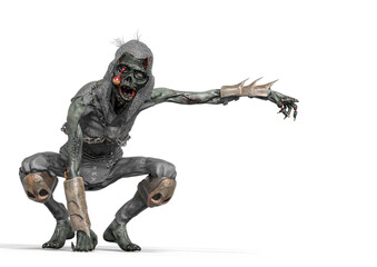 zombie is showing the way