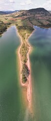 Lac et Barrage de Filheit, site naturel du Mas d'Azil, Ariège 09 France, Europe