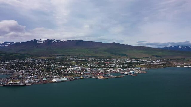 Akureyri Aerial view